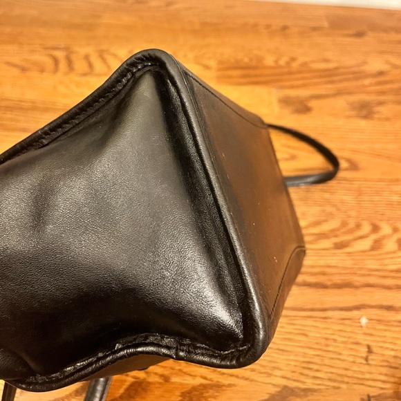 Coach Mini Crosby Carryall Handbag Black Leather Logo 33537 - Picture 5 of 16